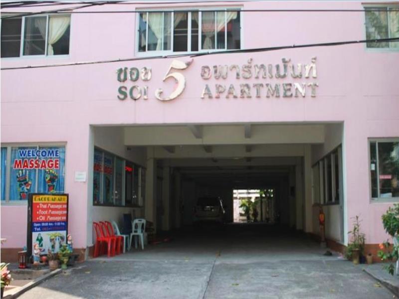 Soi 5 Apartment Pattaya Exterior foto